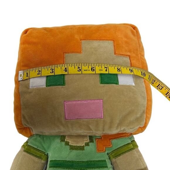 Mojang Minecraft Kids Multicolor Plush Stuffed Alex Super Soft Pillow Buddy 16" - Picture 5 of 7